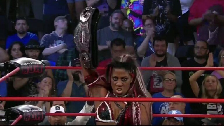 Athena Def. Thunder Rosa At Supercard Of Honor To Continue Reign As ROH Women’s World Champion