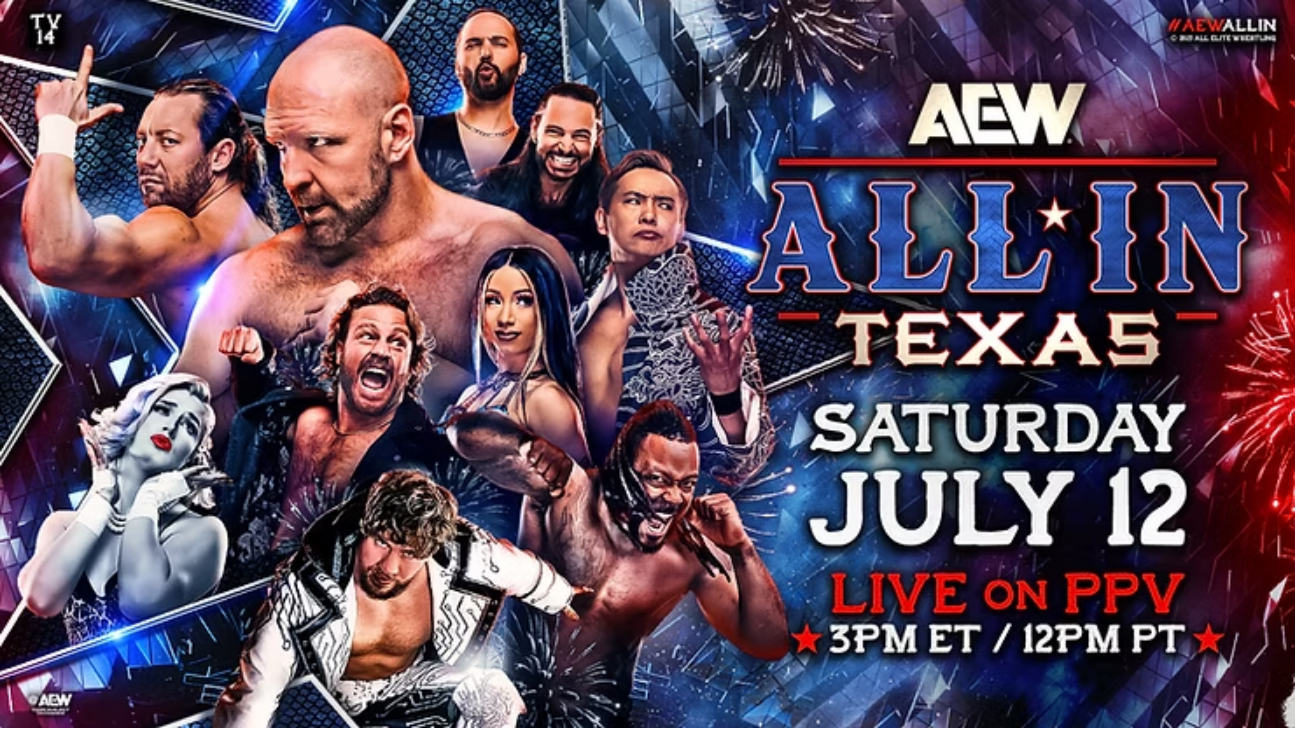 AEW All In Texas Results (7/12/2025): Jon Moxley vs Hangman Page, Mercedes Moné, More