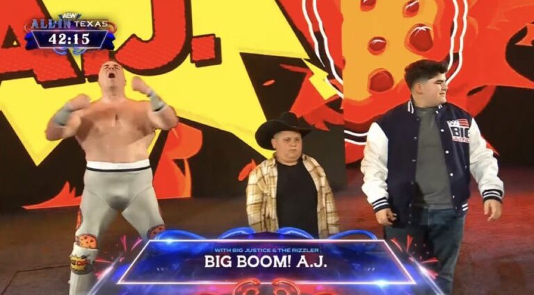 Big Boom AJ And Big Justice Bring The Boom On Don Callis Family At AEW All In Zero Hour