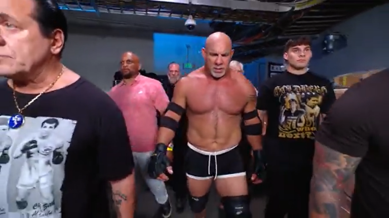 Josh Barnett, Gage Goldberg, Ernest ‘The Cat’ Miller, Doug Dellinger & Chuck Zito A Part Of Goldberg’s Walkout At WWE Saturday Night’s Main Event