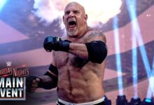 goldberg wwe saturday night's main event