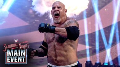 goldberg wwe saturday night's main event
