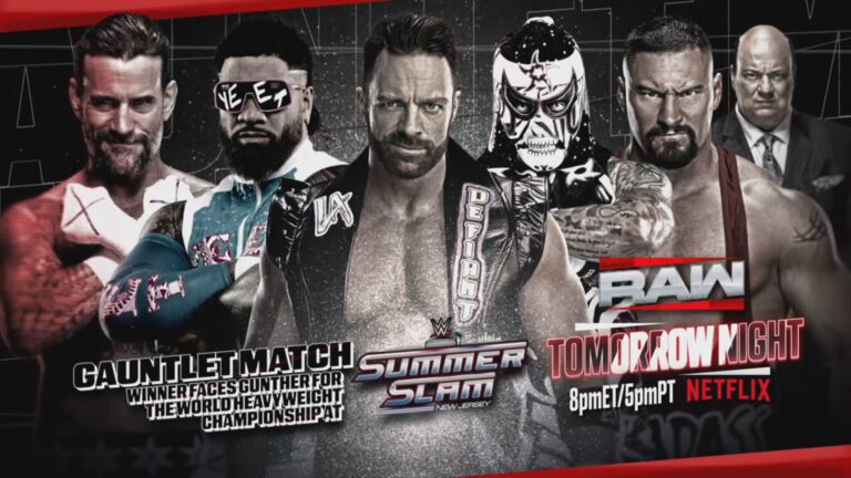 Gauntlet Match Set For 7/14 WWE Raw, Winner Will Challenge GUNTHER For World Heavyweight Title At SummerSlam