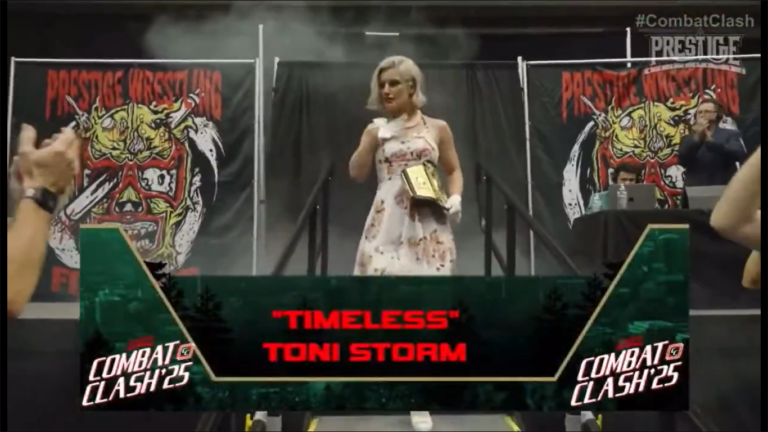 AEW Women’s World Champion ‘Timeless’ Toni Storm Appears At Prestige Wrestling’s 7/13 Show