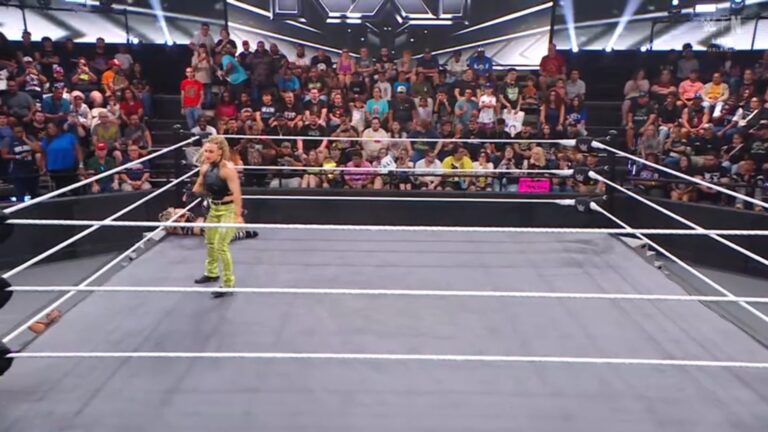 Jordynne Grace Crashes EVOLVE Women’s Title Match On WWE NXT, Calls Out Blake Monroe