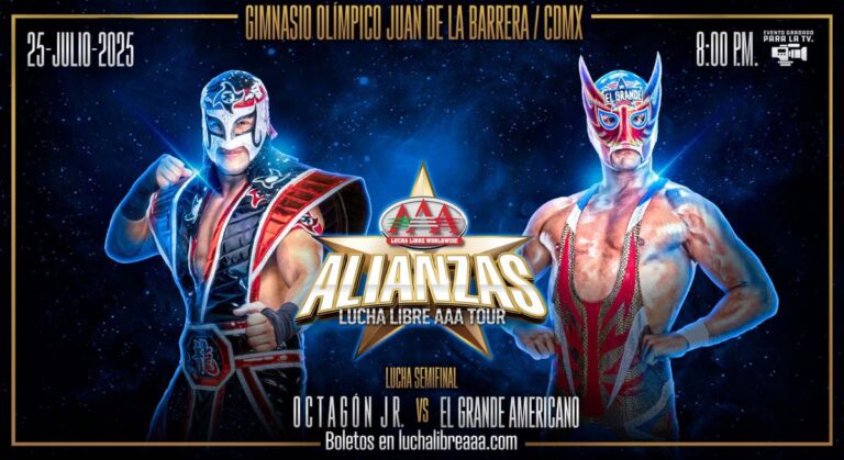 El Grande Americano vs. Octagón Jr. Announced For AAA’s July 25th Show