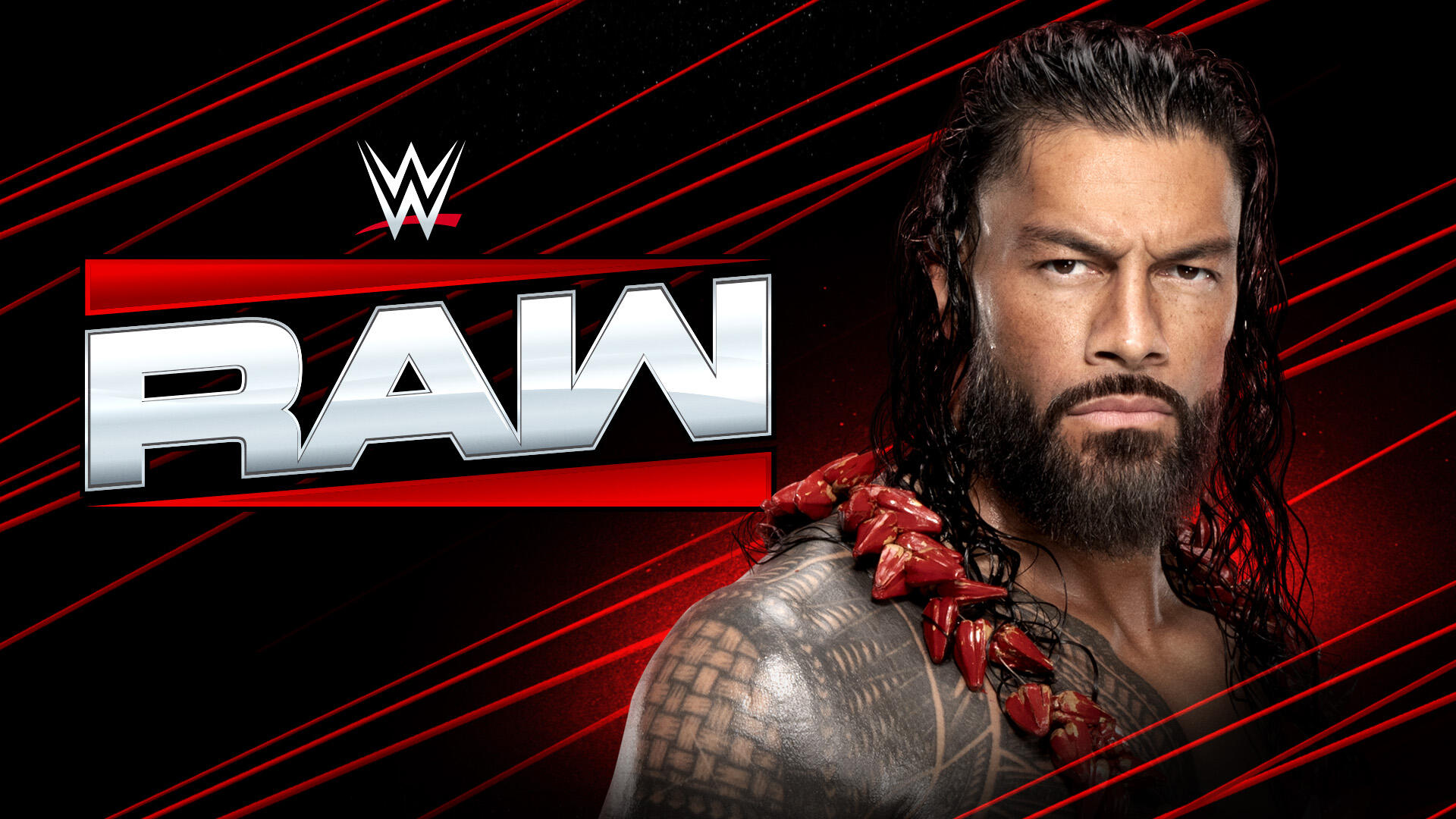 roman reign wwe raw poster