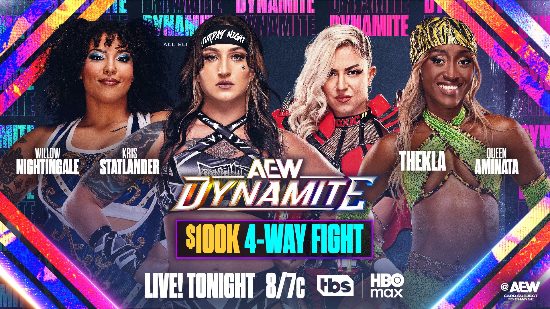 women's four-way aew dynamite july 16