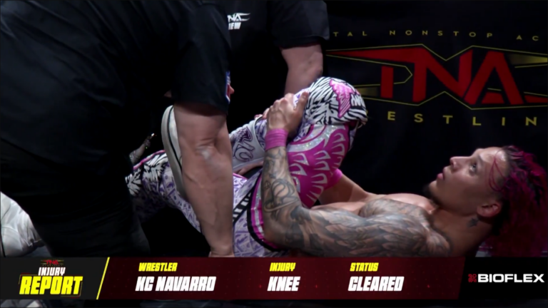 KC Navarro Cleared To Compete At TNA Slammiversary After Recovering From Dislocated Knee Injury