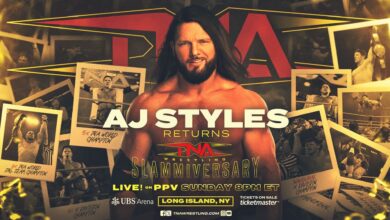 AJ Styles Confirmed For TNA Slammiversary
