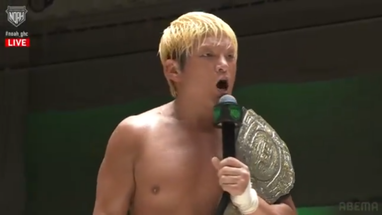 Kenoh Def. OZAWA To Become New GHC Heavyweight Champion