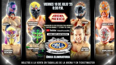 CMLL Viernes Espectacular Results (7/18/2025): Leyenda de Plata Begins, Bandido, More