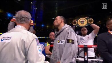 Oleksandr Usyk Stops Daniel Dubois In The Fifth Round