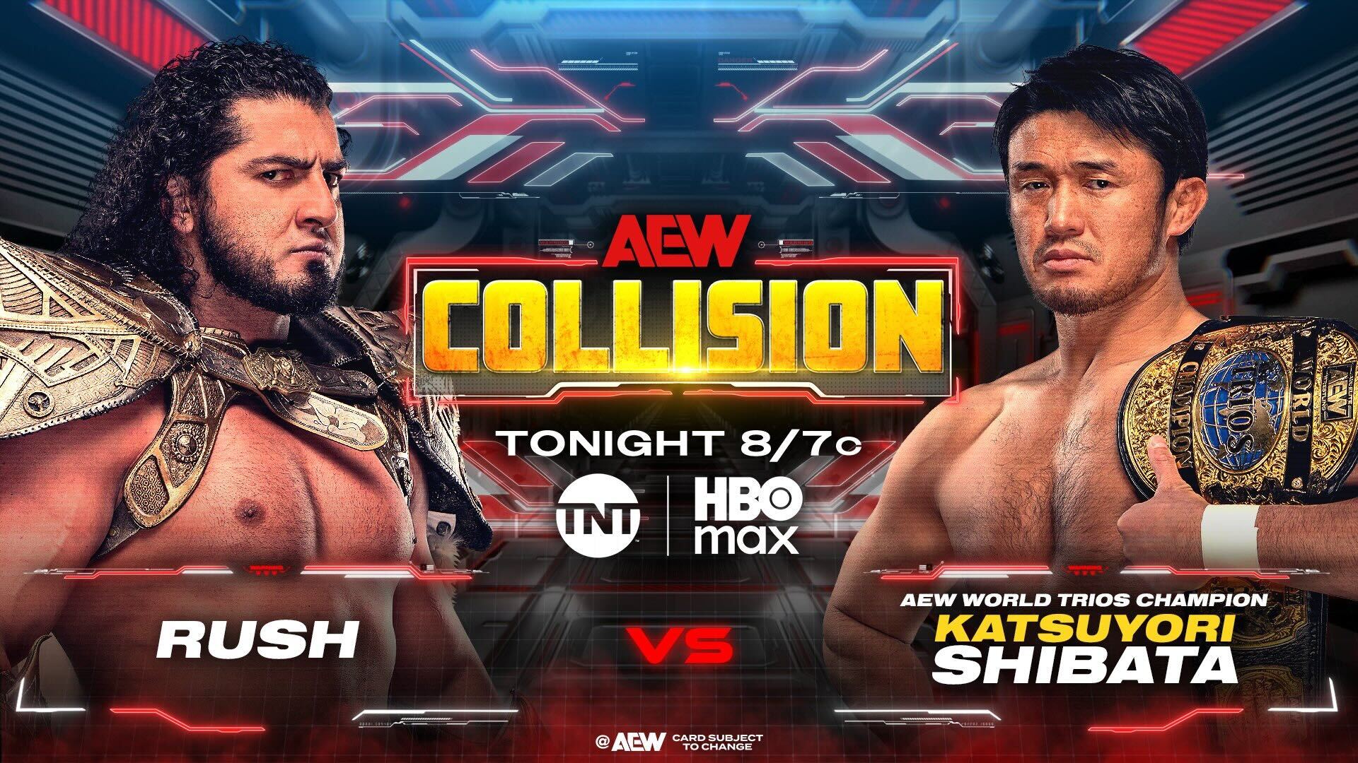 AEW Collision Results (7/19/2025): RUSH vs. Katsuyori Shibata, More