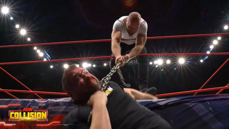 Colt Cabana Joins Commentary Team For 7/19 AEW Collision, Gets Attacked & Bloodied Up By Death Riders