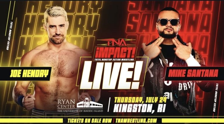 TNA IMPACT! Preview, Start Time, How To Watch (7/24): Joe Hendry vs. Mike Santana, Jacy Jayne To Speak