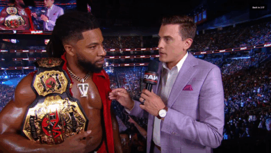 Trick Williams And TNA World Title Appear During WWE Raw Commercial Break