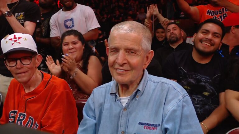 Jim McIngvale aka Mattress Mack Attends WWE Raw