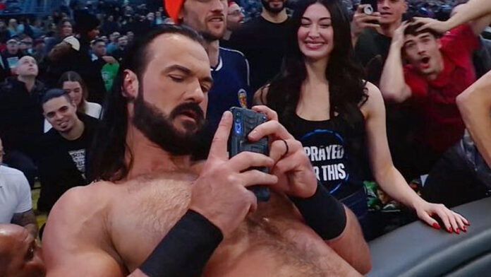 drew mcintyre bored at work