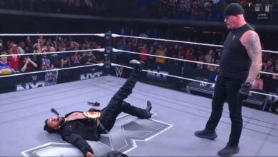 The Undertaker Chokeslams Trick Williams On WWE NXT