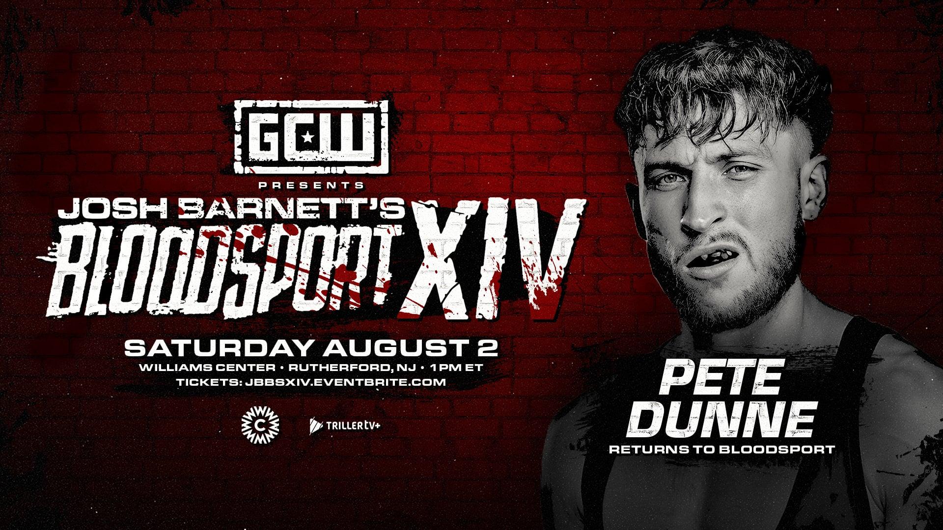 pete dunne bloodsport