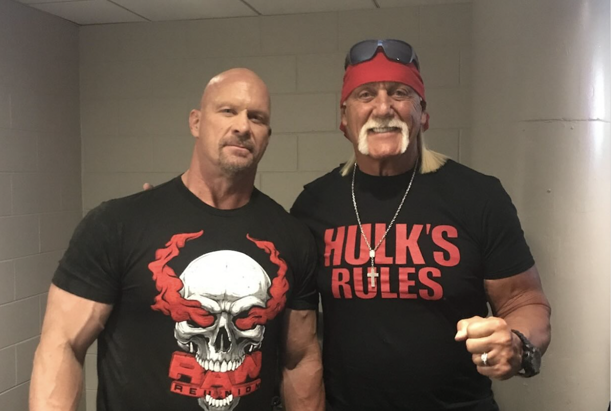 steve austin hulk hogan
