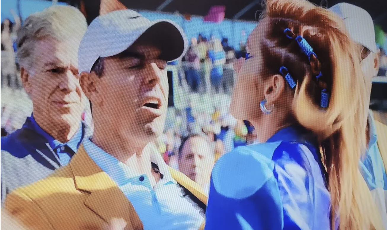 happy gilmore 2 becky lynch rory mcilroy