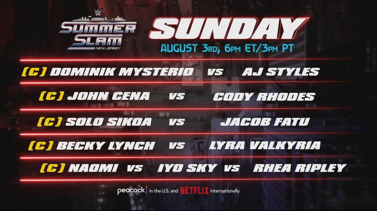 wwe summerslam 2025 night two