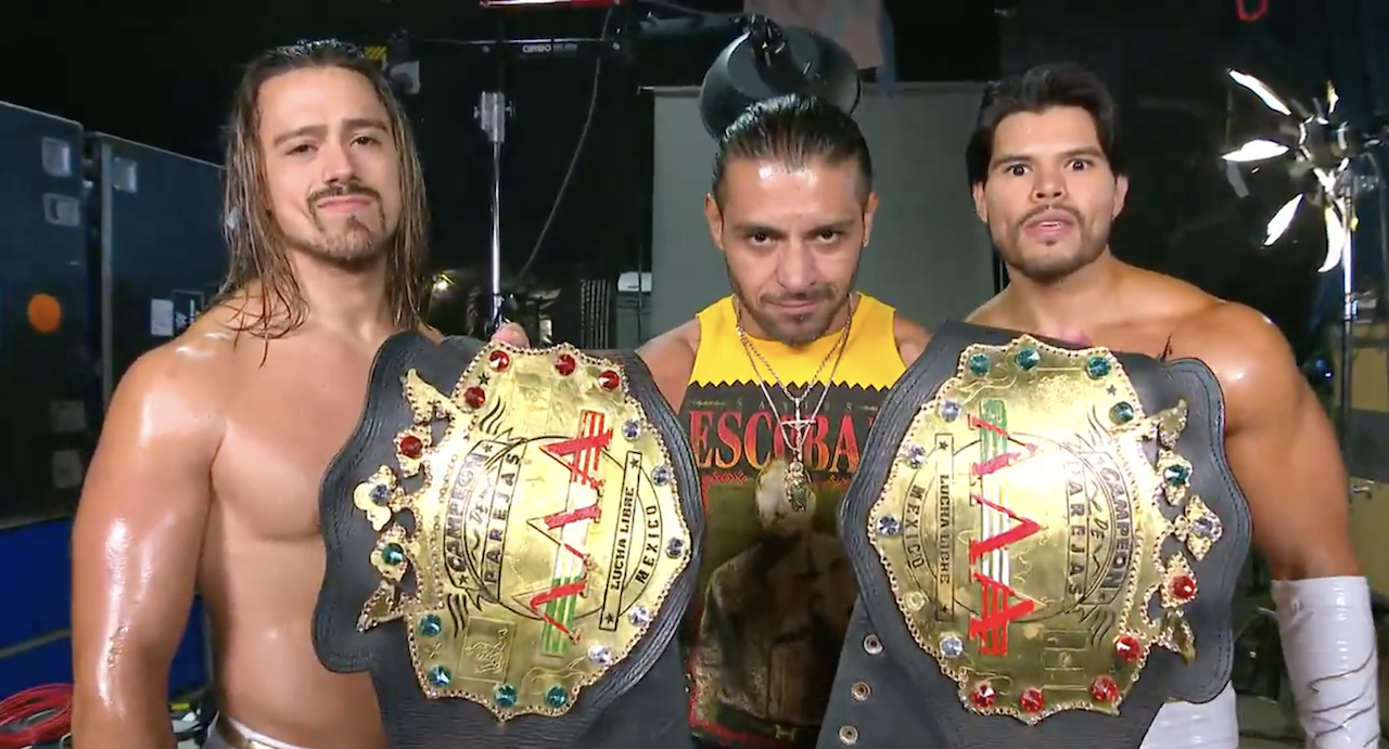 los garza aaa tag titles