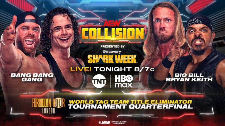 AEW World Tag Title Eliminator Quarterfinal Match Added To 7/26 AEW Collision