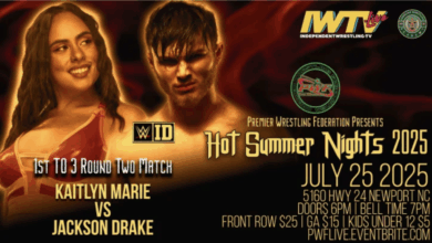 PWF Hot Summer Nights Results (7/25): Jackson Drake, Bojack, Colby Corino Compete