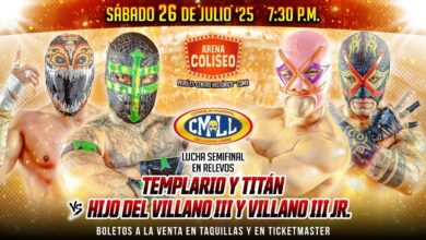 CMLL Sábado De Coliseo Results (7/26/2025): Sky Team, More
