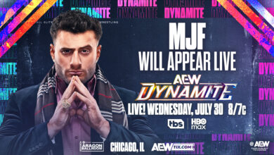 MJF To Appear Live On 7/30 AEW Dynamite