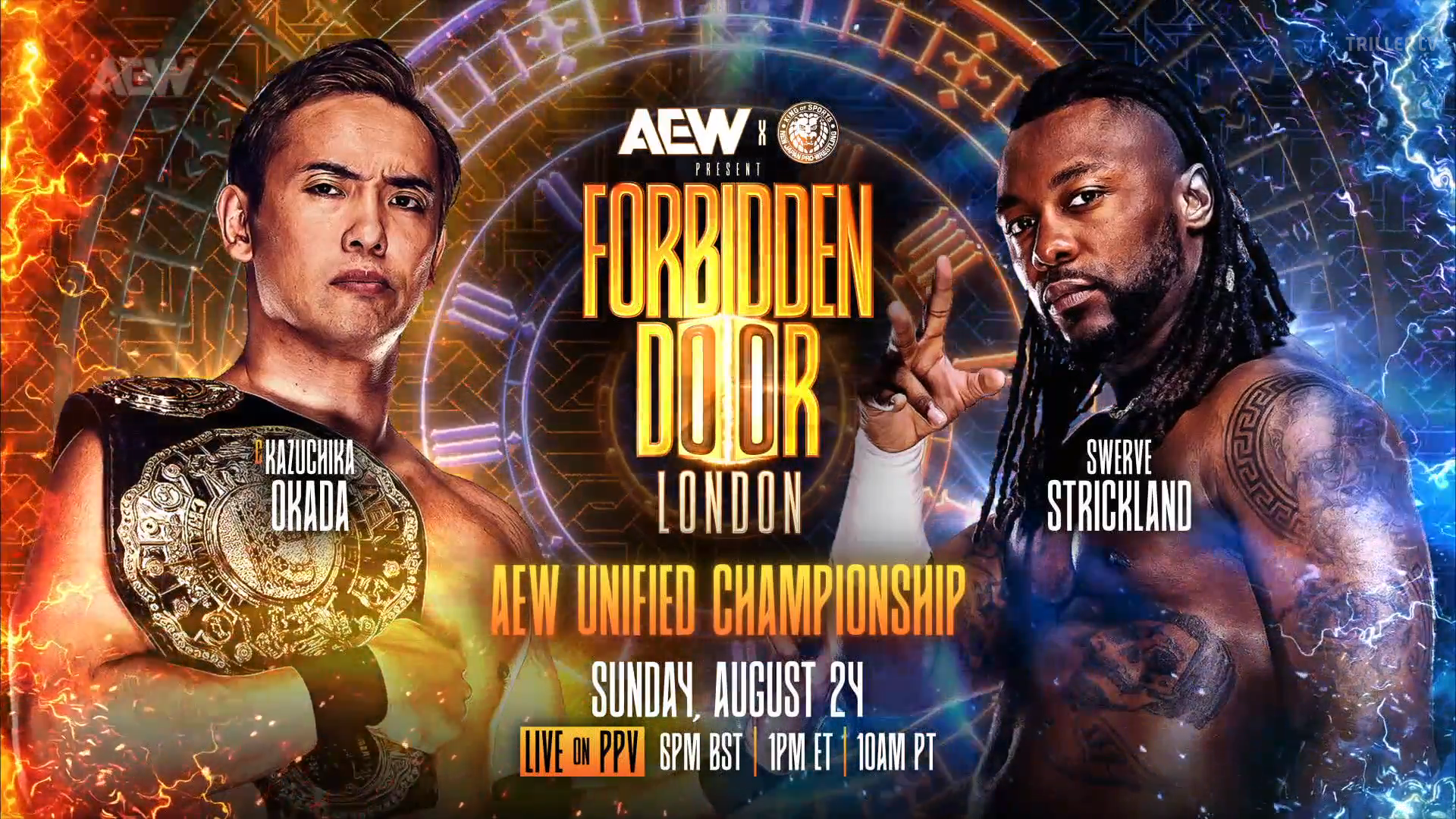 kazuchika okada swerve strickland forbidden door