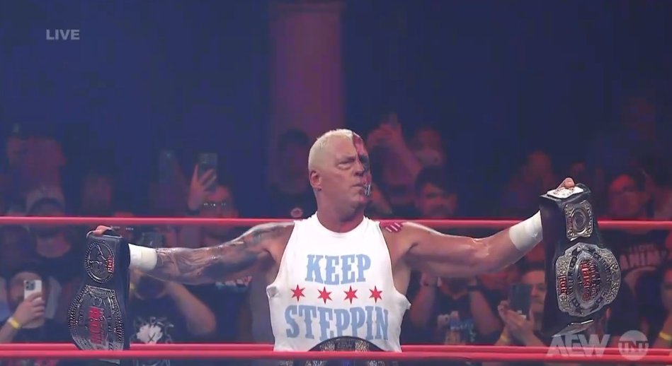 dustin rhodes aew collision