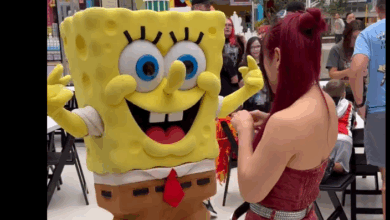 SpongeBob Meets IYO SKY, Hits The 👉🏻😆👈🏻