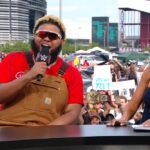 Comedian & Actor Druski Appears On WWE SummerSlam Night One Kickoff Show