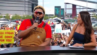 Comedian & Actor Druski Appears On WWE SummerSlam Night One Kickoff Show