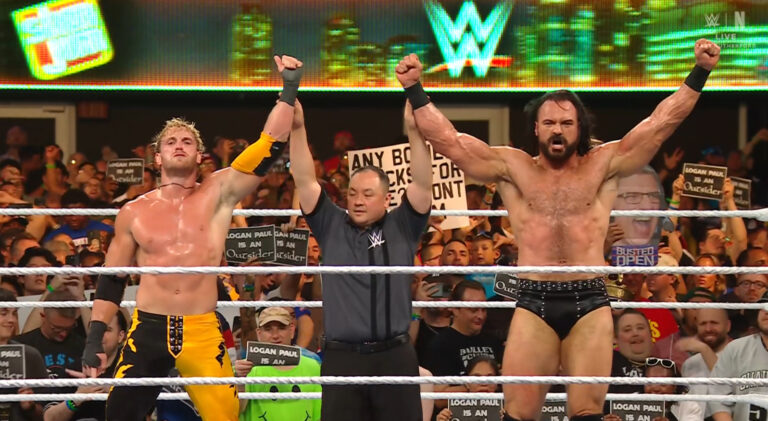 Logan Paul & Drew McIntyre Def. Jelly Roll & Randy Orton At WWE SummerSlam