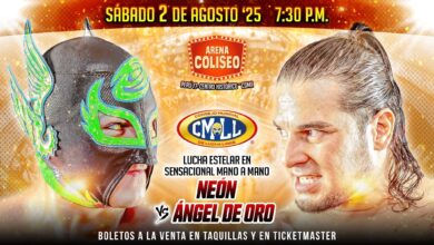 CMLL Sábado De Coliseo Results (8/3/2025): Neón vs. Ángel de Oro, More