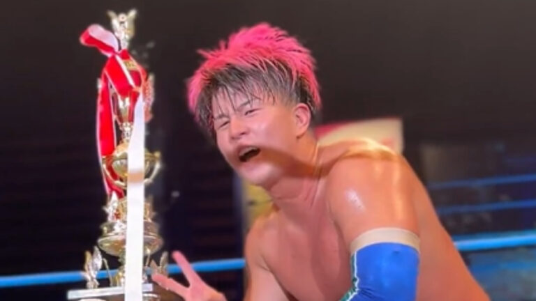 Atsuki Aoyagi Wins 2025 AJPW Zennichi Jr. Festival Tournament