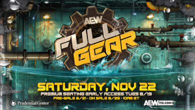 AEW Full Gear To Take Place On November 22 From Prudential Center In New Jersey