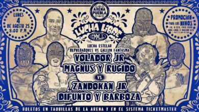 CMLL Lunes Clásico Results (8/4/2025): Depredadores vs. Galeón Fantasma, More
