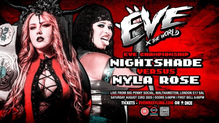 Nyla Rose Announced For Pro Wrestling EVE’s Forbidden Door Weekend Show