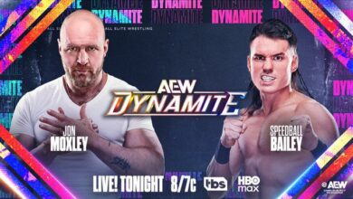 Jon Moxley vs. ‘Speedball’ Mike Bailey Added To 8/6 AEW Dynamite Lineup