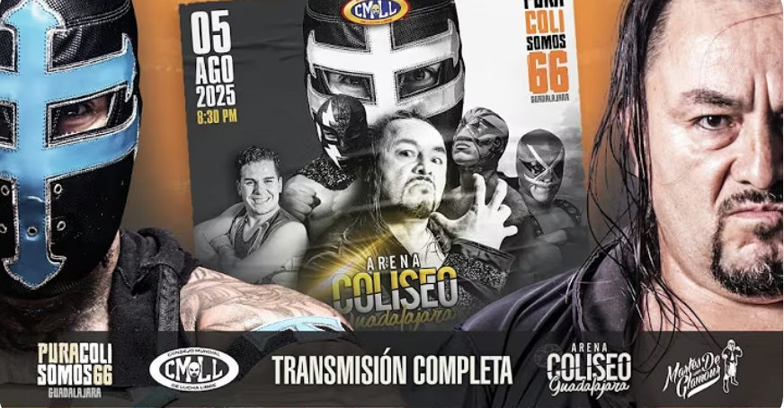 CMLL Martes de Glamour Stream & Results (8/5/2025): Villanos, Templario, Averno, More