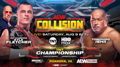 AEW Collision Preview, Start Time, How To Watch (8/9): Kyle Fletcher vs. Tomohiro Ishii, Hangman Page Competes