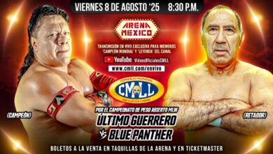 CMLL Viernes Espectacular Results (8/9/2025): Último Guerrero vs. Blue Panther, More