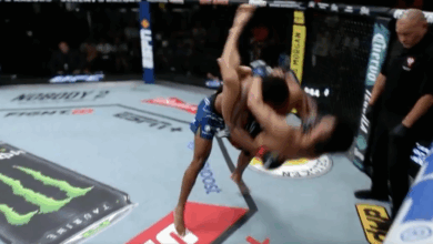 Elijah Smith KOs Toshiomi Kazama With A Powerbomb At UFC Fight Night
