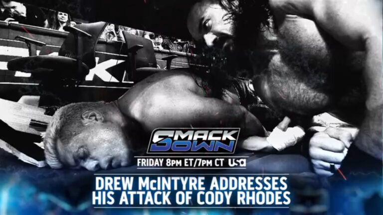 WWE SmackDown Preview, Start Time, How To Watch (8/15): Drew McIntyre To Speak